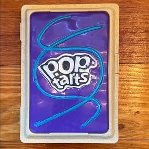 Pop-Tarts Purple Food Storage Container Vintage 2010 Kellogg